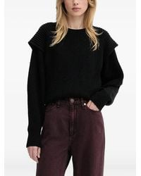 IRO - Jersey con hombros de canalé - Lyst