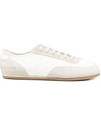 Common Projects - Minimal Sneakers Aus Leder Mit Einsätzen - Lyst