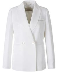 Peserico - Doppelreihiger Blazer mit Brusttasche - Lyst