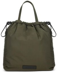Aspesi - Schultertasche Mit Kordelzug - Lyst