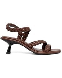 Souliers Martinez - Sandales Anaya À Design Tressé - Lyst