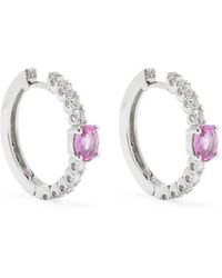 ROSEKEY - Orecchini A Cerchio - Lyst