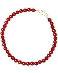 LIE STUDIO - Collier Mary À Perles - Lyst