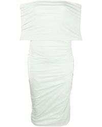 Philosophy Di Lorenzo Serafini - Gathered Midi Dress - Lyst