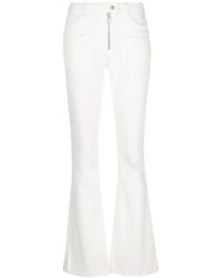 Courreges - Low-Rise Bootcut Jeans - Lyst
