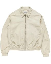 Acne Studios - Logo-Print Zip-Up Jacket - Lyst