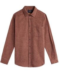 Portuguese Flannel - Chemise Abstract Pied Poule - Lyst