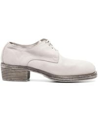 Guidi - Lace-up Leather Derby Shoes - Lyst