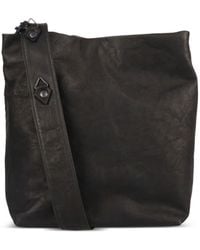 Yohji Yamamoto - Embellished Leather Shoulder Bag - Lyst