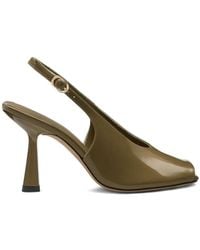 Stuart Weitzman - Val Peep-Toe Slingback Pumps - Lyst