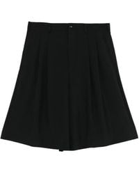 Comme des Garçons - Pleated Tailored Shorts - Lyst