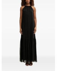 Haveone - Robe Longue Volantée À Dos-Nu - Lyst