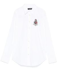 Ralph Lauren - Tailored Long Sleeve Shirt With Classic Collar - Lyst