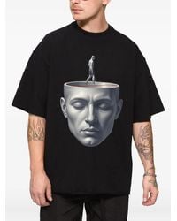 Hamza - Serenity Graphic T-Shirt - Lyst
