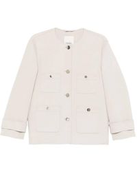 Max Mara - Pocket Button Jacket - Lyst