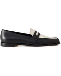 Manolo Blahnik - Square-Toe Loafers - Lyst