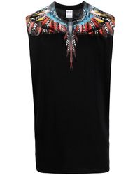 Marcelo Burlon - Grizzly Wings Sleeveless T-shirt - Lyst