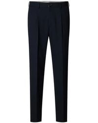 SELECTED - Pleated Trousers - Lyst