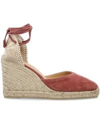 Castañer - Alpargatas Carina con tacón de 80 mm - Lyst