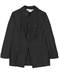 Comme des Garçons - Giacca monopetto a righe - Lyst