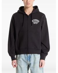 Vans - Logo-Print Hoodie - Lyst