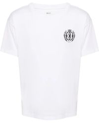 Bally - T-Shirt Aus Bio-Baumwolle Mit Logo-Print - Lyst