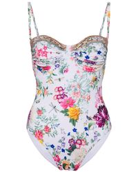 Camilla - Plumes And Parterres Swimsuit - Lyst