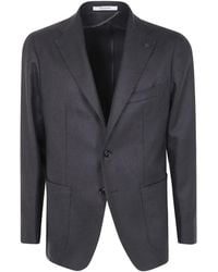 Tagliatore - Montecarlo Twill-Weave Notched-Lapels Blazer - Lyst