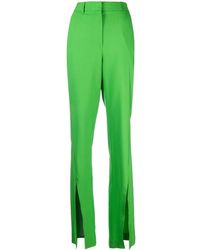 GIUSEPPE DI MORABITO - Front-slit Wool-blend Trousers - Lyst