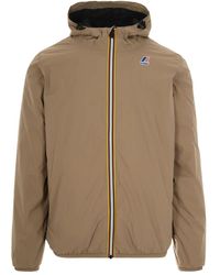 K-Way - Logo-Print Jacket - Lyst