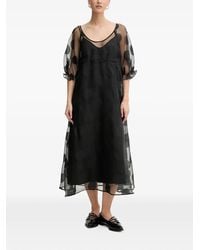 Stine Goya - Polka-Dot Midi Dress - Lyst