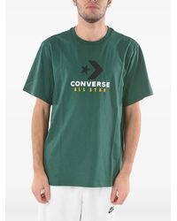 Converse - All Star Logo-Print T-Shirt - Lyst
