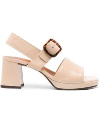 Chie Mihara - 70mm Ginka Leather Sandals - Lyst