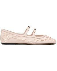 Marc Jacobs - The Kiki Bow-Detail Ballet Flats - Lyst