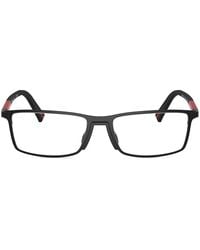 Prada Linea Rossa - Ps 53Qv Brille Mit Eckigem Gestell - Lyst