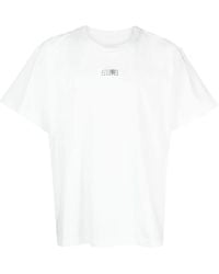 MM6 by Maison Martin Margiela - Logo Cotton T-Shirt - Lyst