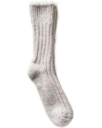 yahae - Low-Gauge Ribbed Socks - Lyst