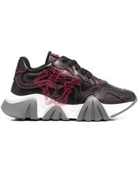Versace - 'Gv Signature Squalo' Sneakers - Lyst