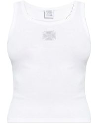 Vetements - Embellished Tank Top - Lyst