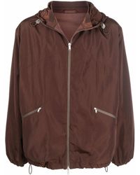 Jil Sander - フーデッド ジップジャケット - Lyst