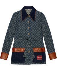 Women's Gucci Jean and denim jackets | Lyst