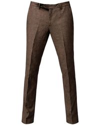 Franzese Collection - Stefano De Martino Flat-Front Trousers - Lyst