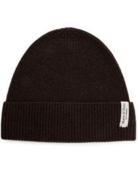 Marc O' Polo - Ribbed-Knit Turn-Up Beanie Hat - Lyst