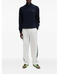 Polo Ralph Lauren - Logo-Embroidered Side-Stripe Track Pants - Lyst