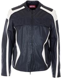 DIESEL - L-Adam Jack Met Rits En Logo-Reliëf - Lyst