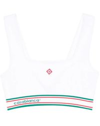CASABLANCA - スクエアネック トップ - Lyst