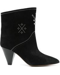 Isabel Marant - 80Mm Loline Boots - Lyst
