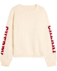 CHERRY LA - Intarsia-Knit Sweater - Lyst