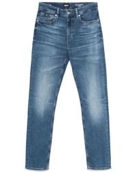 BOSS - Stretch-Cotton Jeans - Lyst