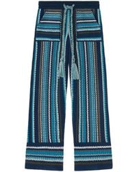 Alanui - Ushuaia Stories Knitted Trousers - Lyst